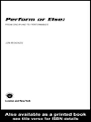 cover image of Perform or Else